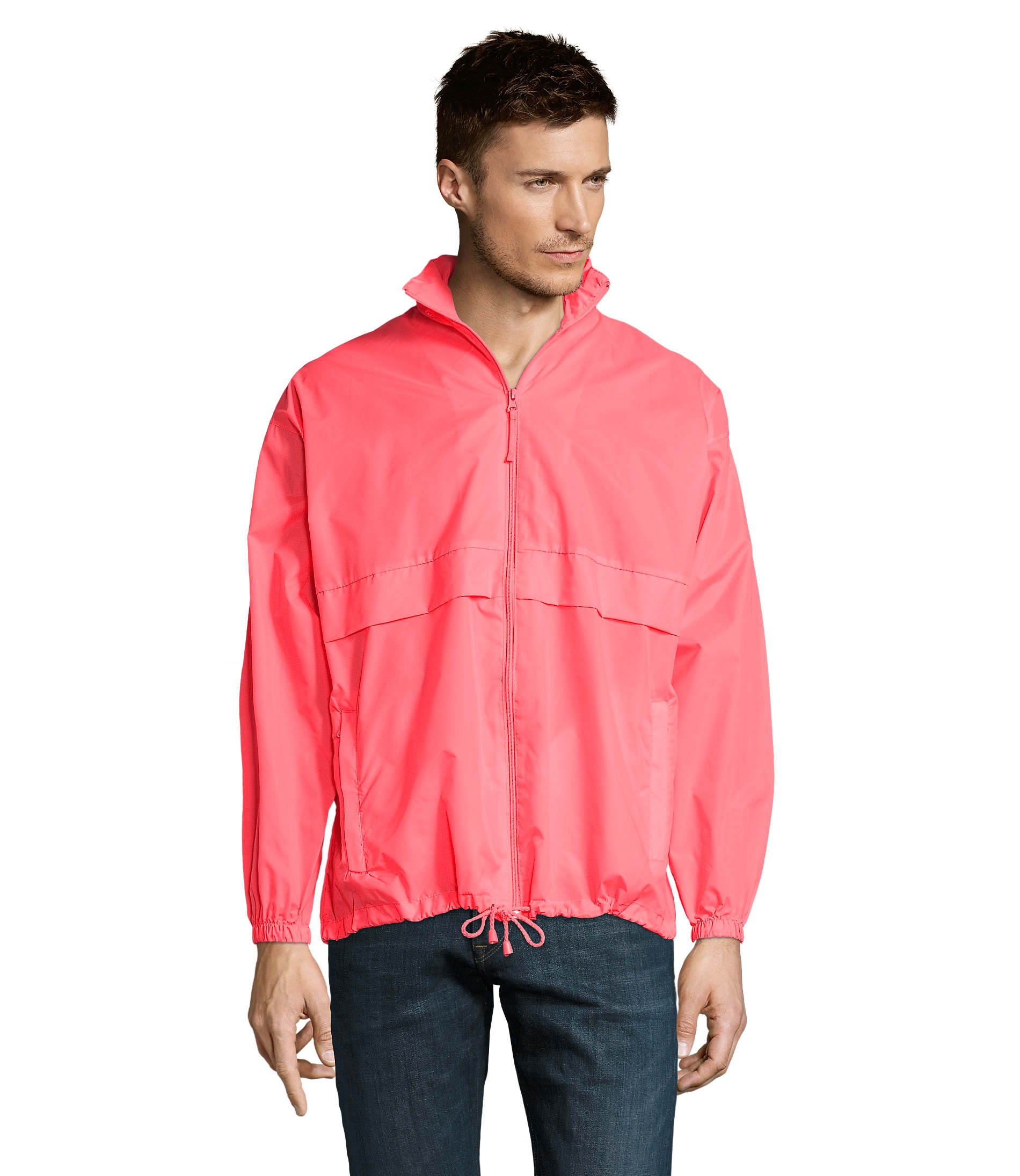 Cortavientos hidrófugo unisex personalizado